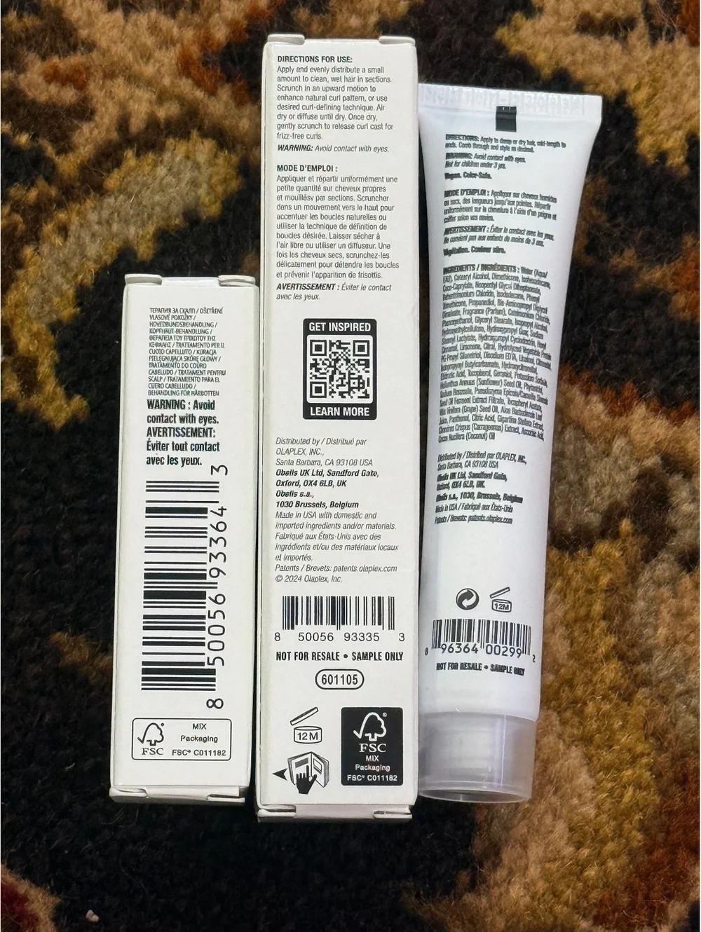 Olaplex No. 5 Scalp Longevity Treatment & No. 6 Bond Smoother Curl Defining Gel